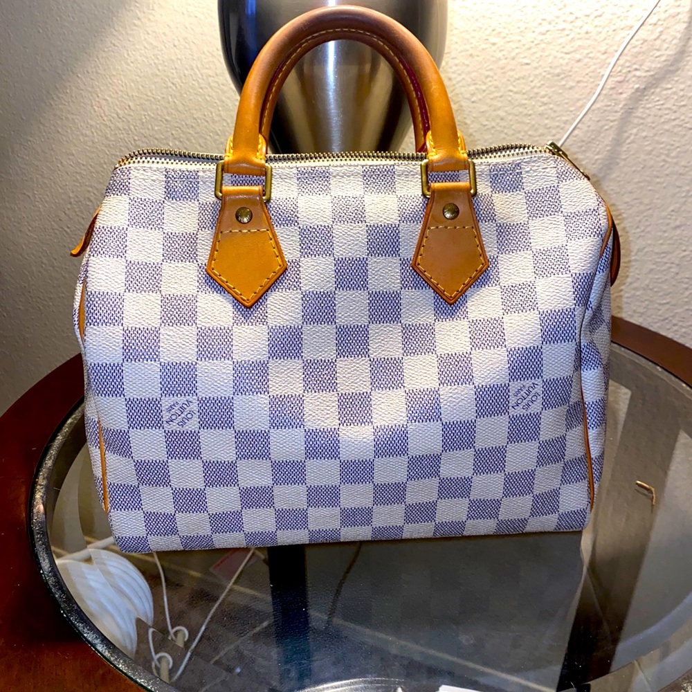 ❌Sold❌ Louis Vuitton Speedy 25 Azur Damier